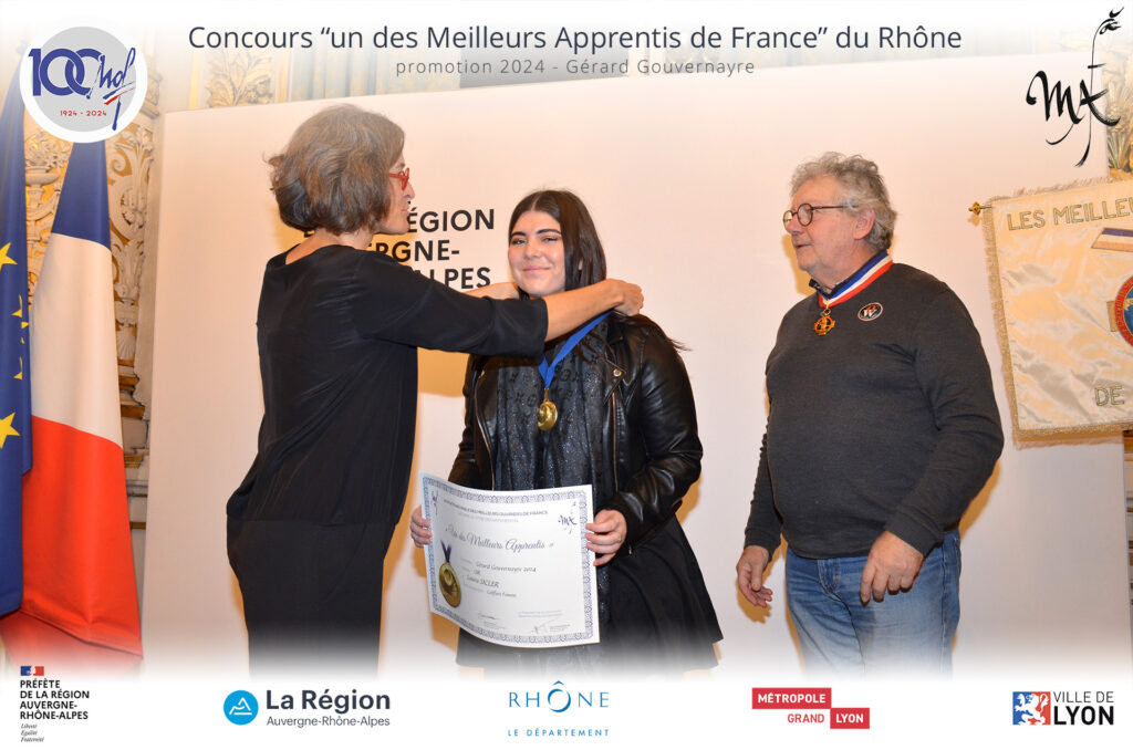 Avec Emeline Baume, première vice-présidente de la Métropole Grand Lyon