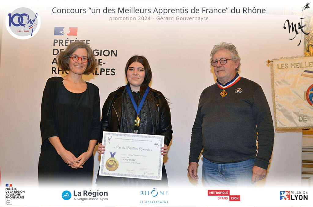 Avec Emeline Baume, première vice-présidente de la Métropole Grand Lyon